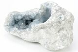 Sky Blue Celestine (Celestite) Crystal Geode - Madagascar #210371-3